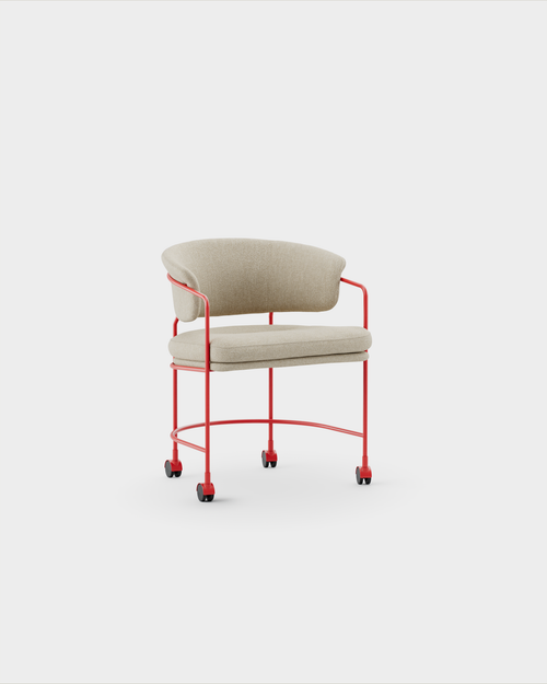 Astro Armchair w Castors