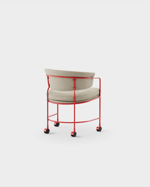 Astro Armchair w Castors