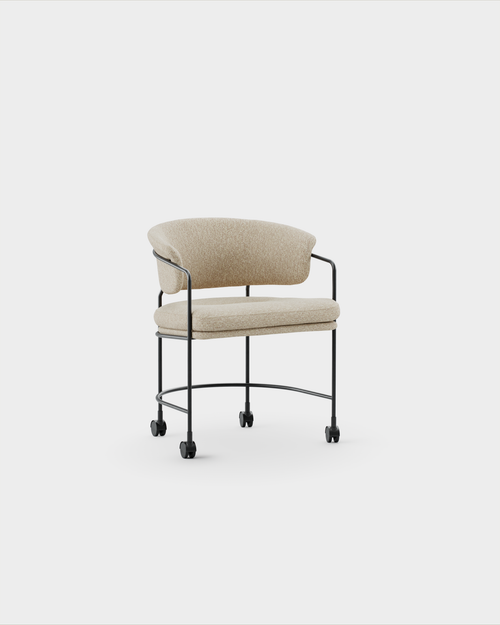Astro Armchair w Castors