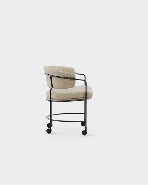 Astro Armchair w Castors