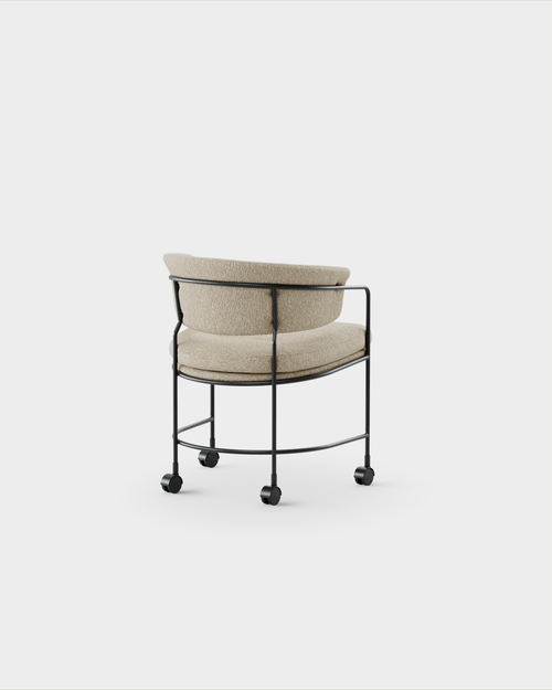 Astro Armchair w Castors