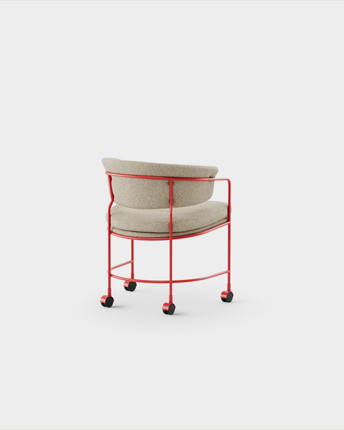 Astro Armchair w Castors