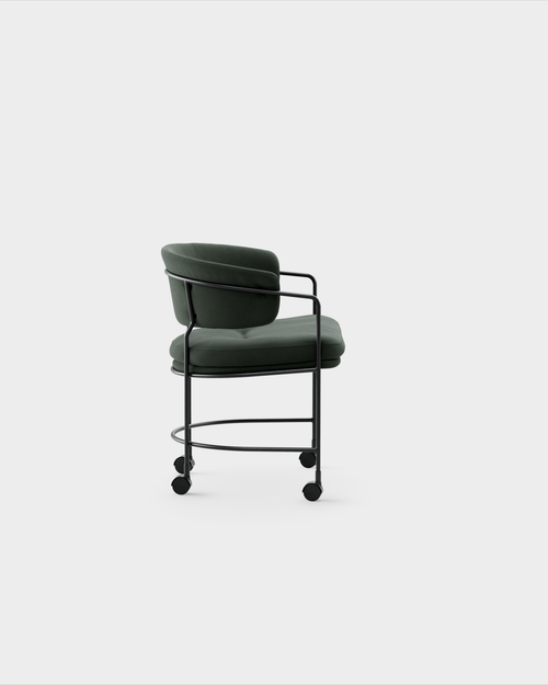 Astro Armchair w Castors