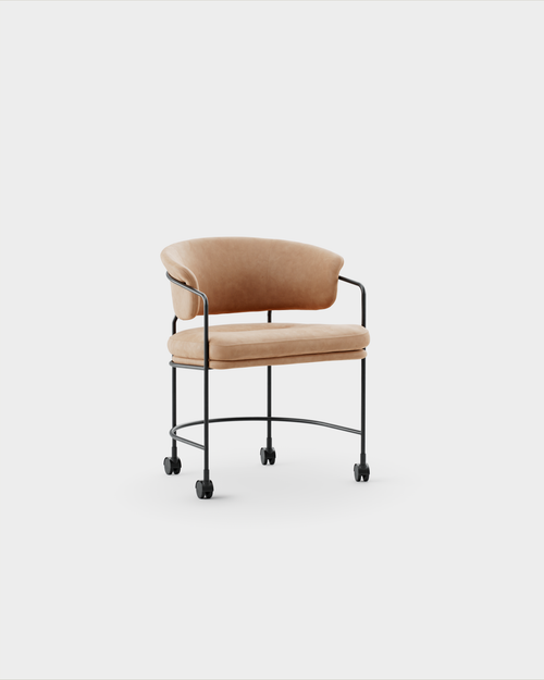 Astro Armchair w Castors