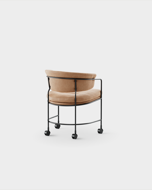 Astro Armchair w Castors