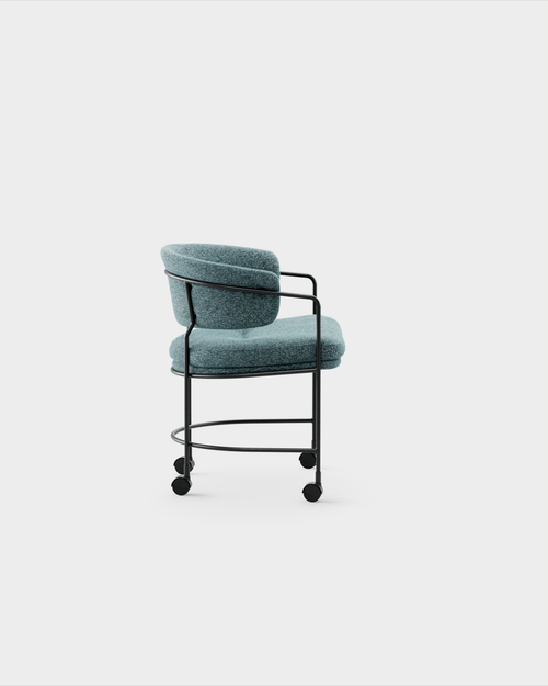 Astro Armchair w Castors