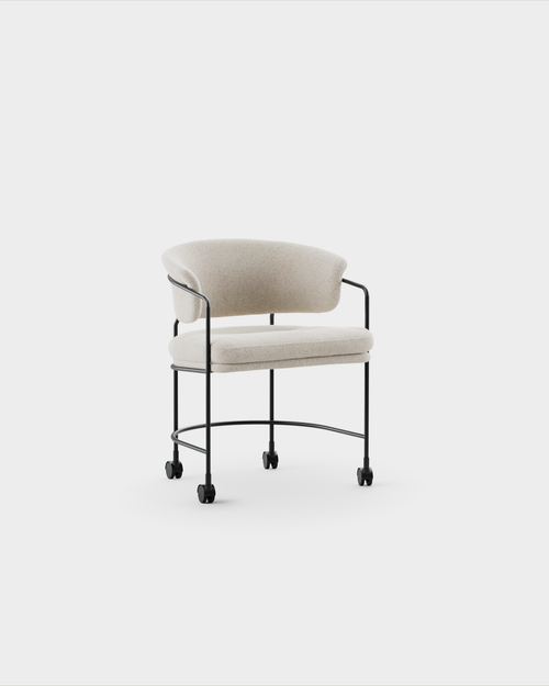 Astro Armchair w Castors