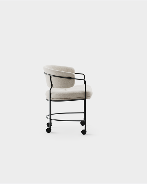 Astro Armchair w Castors