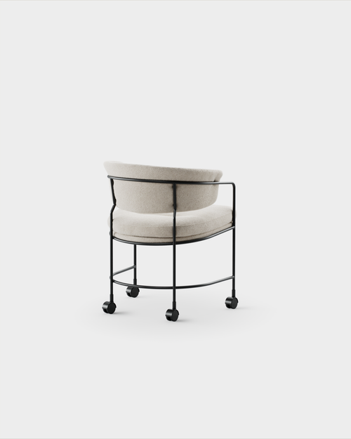Astro Armchair w Castors