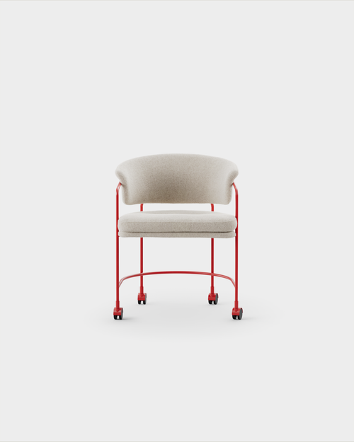 Astro Armchair w Castors