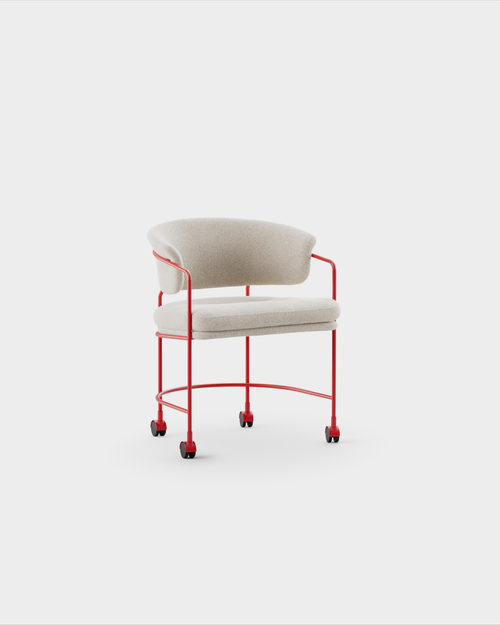 Astro Armchair w Castors