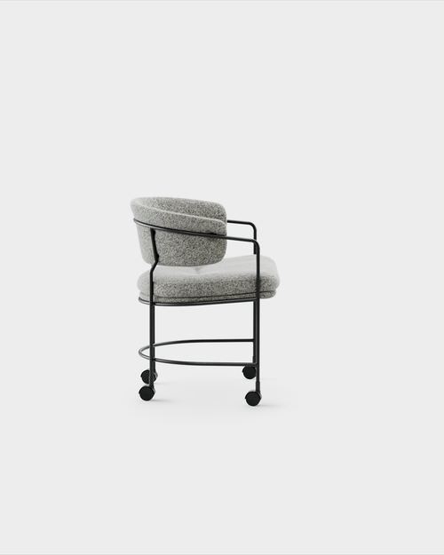 Astro Armchair w Castors