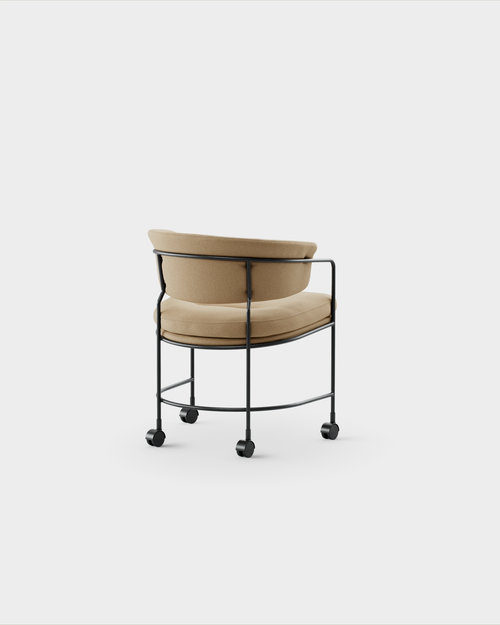 Astro Armchair w Castors