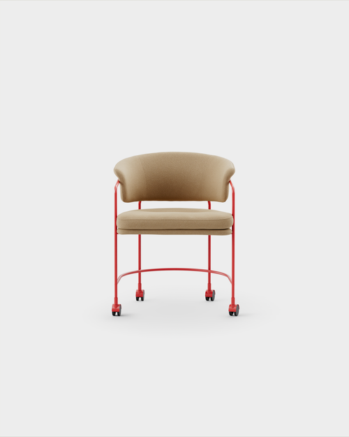 Astro Armchair w Castors