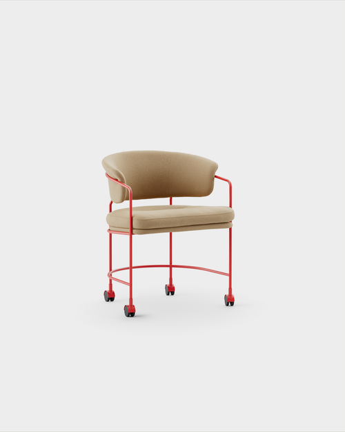 Astro Armchair w Castors