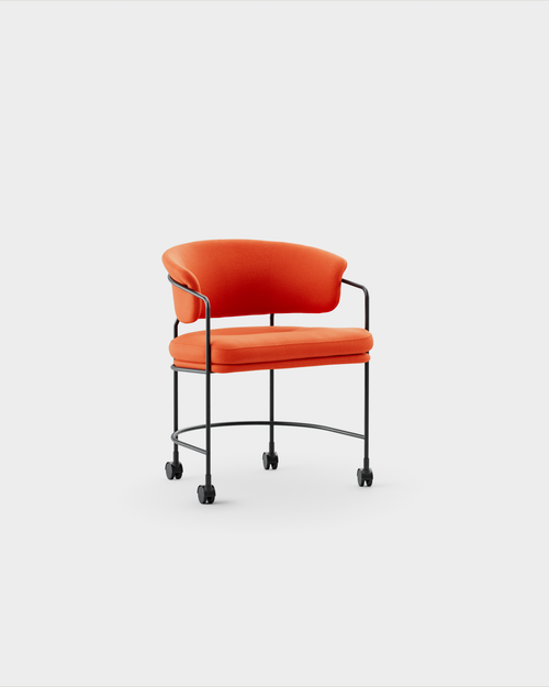 Astro Armchair w Castors