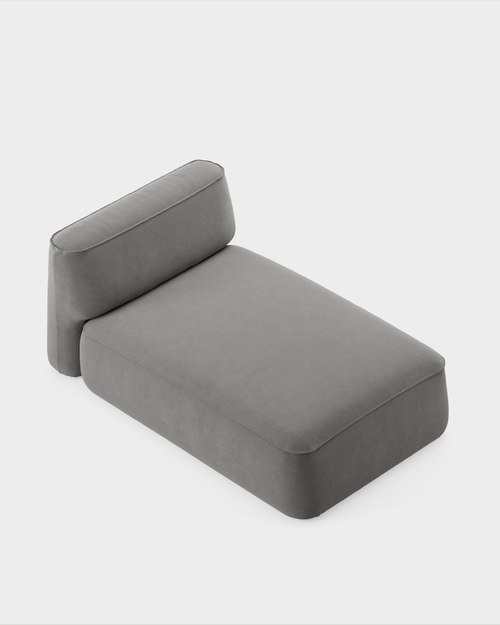 Patch Sofa System - Chaise open